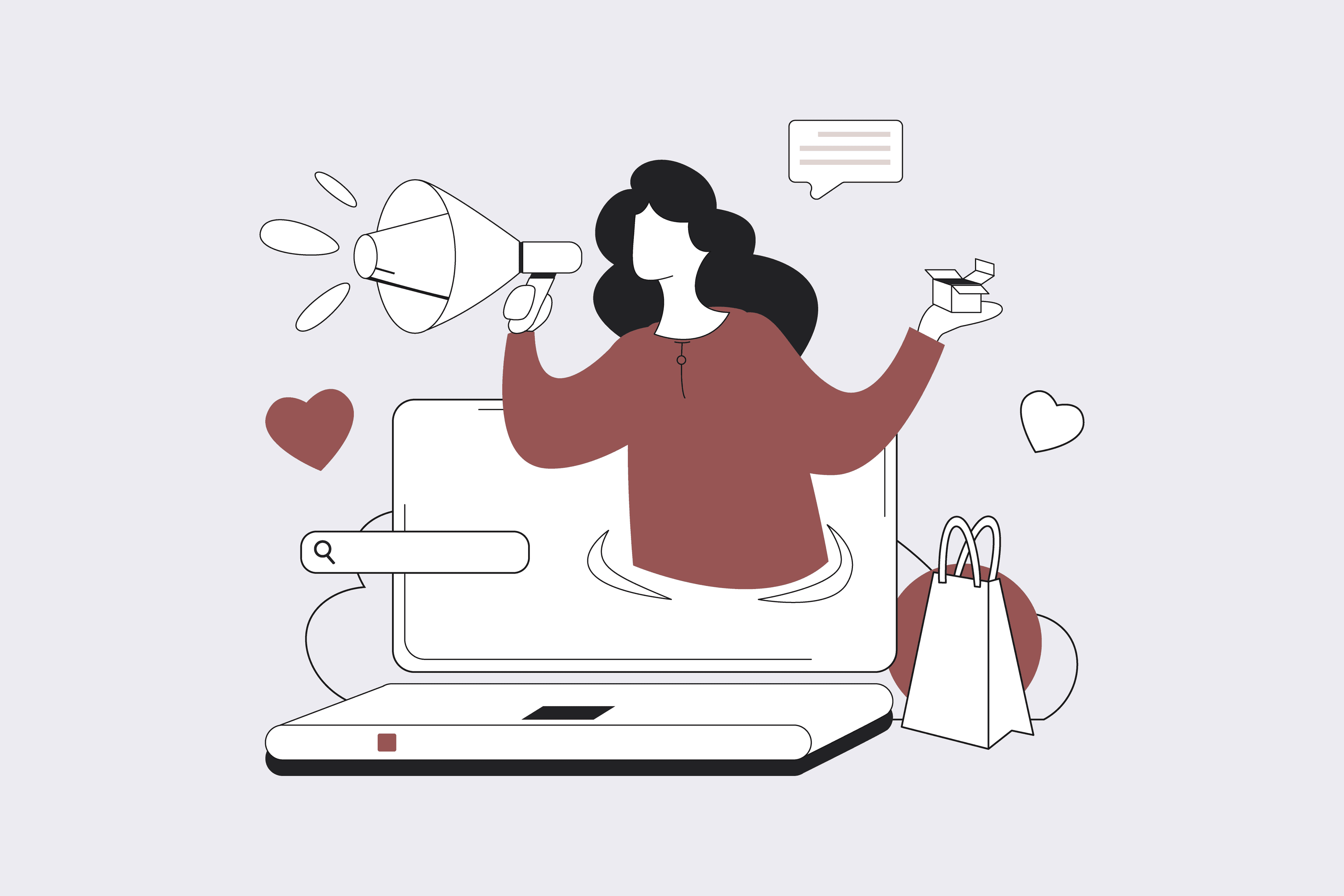 Social media content